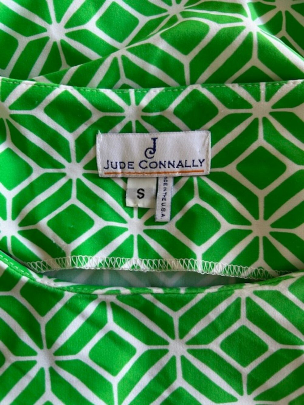 Jude Connally Green Sleeveless Dress, Size S - Picture 3 of 3